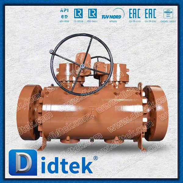 Double Ball Ball Valve With Double Bolck and Bleed